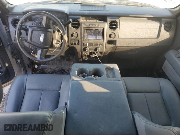 2014 Ford F-150 XL with VIN 1FTFX1ET7EFA48842, listed as a Copart auction lot 46008955 with 91,027 mi miles and Salvage Title. Bid and sale history available at carsss.com. Image 8.