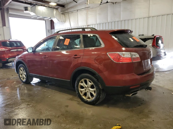2012 Mazda CX-9 Touring with VIN JM3TB3CA4C0355715, listed as a Copart auction lot 46944555 with 209,827 mi miles and Clean Title. Bid and sale history available at carsss.com. Image 2.