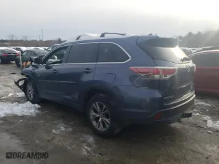 2014 Toyota Highlander XLE with VIN 5TDJKRFH6ES058215, listed as a Copart auction lot 44928525 with 0 mi miles and Clean Title. Bid and sale history available at carsss.com. Image 2.