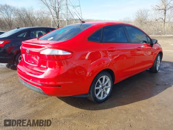 2015 Ford Fiesta SE with VIN 3FADP4BJ2FM101983, listed as a IAAI auction lot 41485881 with 131,805 mi miles. Bid and sale history available at carsss.com. Image 4.