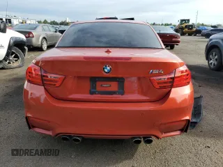 2016 BMW M4 with VIN WBS3U9C59GP969108, listed as a Copart auction lot 60528043 with 39,255 mi miles. Bid and sale history available at carsss.com. Image 6.