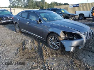 2017 Lexus LS with VIN JTHBL5EF9H5145321, listed as a Copart auction lot 71465914 with 77,710 mi miles and Salvage Title. Bid and sale history available at carsss.com. Image 4.