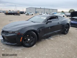 2022 Chevrolet Camaro 1LT with VIN 1G1FB1RX1N0121999, listed as a Copart auction lot 83696374 with 45,203 mi miles and Salvage Title. Bid and sale history available at carsss.com. Image 1.