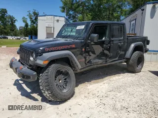 2021 Jeep Gladiator Mojave with VIN 1C6JJTEG3ML554606, listed as a Copart auction lot 51432625 with 58,297 mi miles and Salvage Title. Bid and sale history available at DreamBid. Image 1.