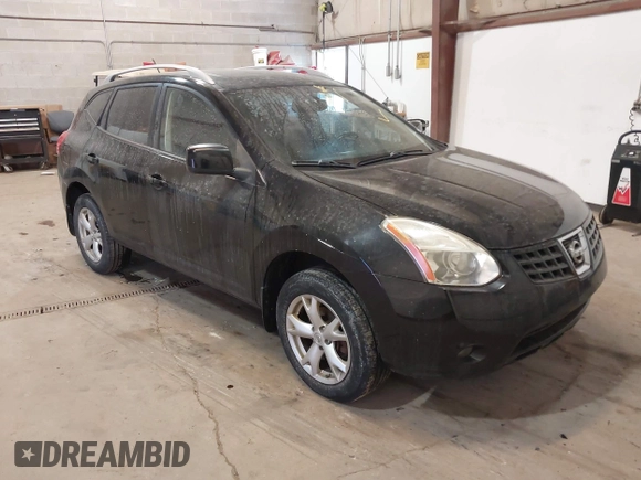 2009 Nissan Rogue SL with VIN JN8AS58V99W441569, listed as a IAAI auction lot 41380444 with 111,609 mi miles. Bid and sale history available at carsss.com. Image 1.