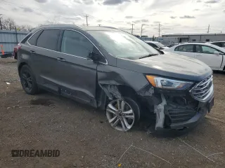 2019 Ford Edge SEL z VIN 2FMPK4J94KBB70789, wystawiony jako Copart lot #52565675 z przebiegiem 82 888 mil mil oraz Szkoda całkowita • Salvage title. Historia ofert i sprzedaży dostępna na DreamBid. Obrazek 4.