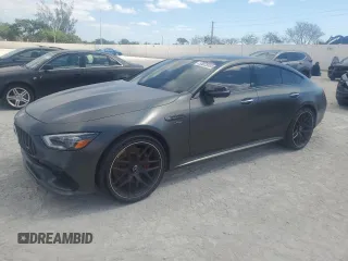 2023 Mercedes-Benz AMG GT 43 с VIN W1K7X5KB1PA054889, выставлен на аукционе Copart как лот 53025585 с пробегом 25 758 миль миль и Списание • Salvage title. История ставок и продаж доступна на DreamBid. Изображение 1.