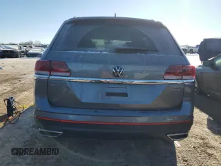 2023 Volkswagen Atlas SE with VIN 1V2KP2CA4PC527695, listed as a Copart auction lot 46023235 with 21,893 mi miles and Salvage title. Bid and sale history available at DreamBid. Image 6.
