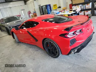 2022 Chevrolet Corvette 2LT with VIN 1G1YB2D49N5100574, listed as a Copart auction lot 60248394 with 6,066 mi miles and Salvage Title. Bid and sale history available at carsss.com. Image 2.