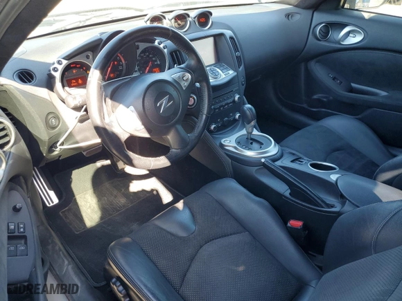 2019 Nissan 370Z Coupe NISMO with VIN JN1AZ4EH0KM422137, listed as a Copart auction lot 47228085 with 29,009 mi miles and Salvage Title. Bid and sale history available at carsss.com. Image 8.