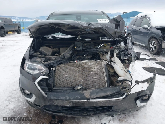 2018 Chevrolet Traverse High Country with VIN 1GNEVKKW8JJ176544, listed as a IAAI auction lot 41254016 with 1 mi miles. Bid and sale history available at carsss.com. Image 6.