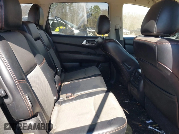 2019 Nissan Pathfinder S with VIN 5N1DR2MM3KC623917, listed as a IAAI auction lot 41661193 with 92,345 mi miles and . Bid and sale history available at DreamBid. Image 8.
