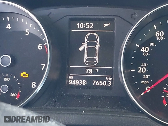 2016 Volkswagen Passat S with VIN 1VWAS7A38GC031521, listed as a IAAI auction lot 42069429 with 94,938 mi miles and . Bid and sale history available at DreamBid. Image 15.