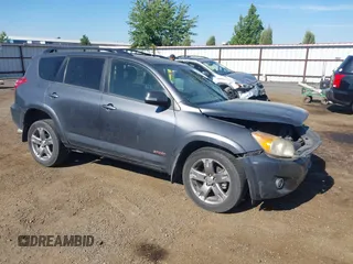 2009 Toyota RAV4 Sport with VIN JTMBK32V595072597, listed as a IAAI auction lot 42713870 with 242,754 mi miles and . Bid and sale history available at DreamBid. Image 1.