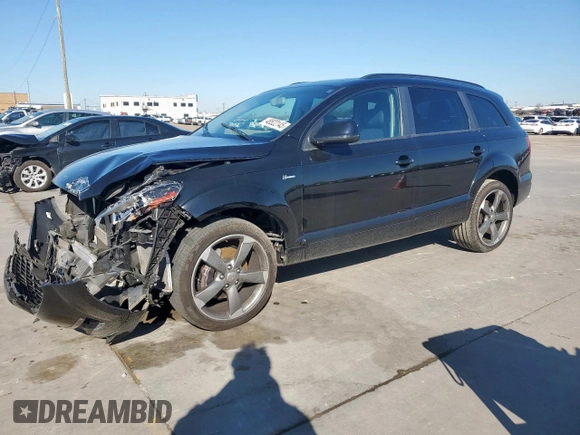 2015 Audi Q7 Premium Plus with VIN WA1LGAFEXFD007003, listed as a Copart auction lot 48522145 with 69,468 mi miles and Salvage Title. Bid and sale history available at DreamBid. Image 1.