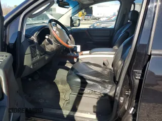 2007 Infiniti QX56 with VIN 5N3AA08A17N802796, listed as a Copart auction lot 40329674 with 27,793 mi miles and Salvage Title. Bid and sale history available at carsss.com. Image 7.