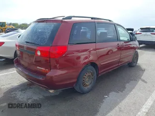 2006 Toyota Sienna CE with VIN 5TDZA23C96S560661, listed as a IAAI auction lot 41954886 with 272,937 mi miles. Bid and sale history available at carsss.com. Image 4.