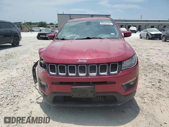 2017 Jeep Compass Latitude z VIN 3C4NJCBB7HT652700, wystawiony jako Copart lot #60346185 z przebiegiem 42 997 mil mil oraz Szkoda całkowita • Salvage title. Historia ofert i sprzedaży dostępna na DreamBid. Obrazek 14.