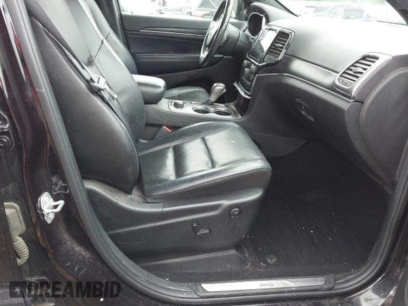2019 Jeep Grand Cherokee Limited with VIN 1C4RJFBG1KC772977, listed as a IAAI auction lot 42242969 with 96,902 mi miles and . Bid and sale history available at DreamBid. Image 5.