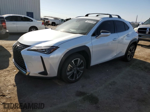2019 Lexus UX 200 with VIN JTHY3JBH5K2014971, listed as a Copart auction lot 52124135 with 75,121 mi miles and Salvage title. Bid and sale history available at DreamBid. Image 1.