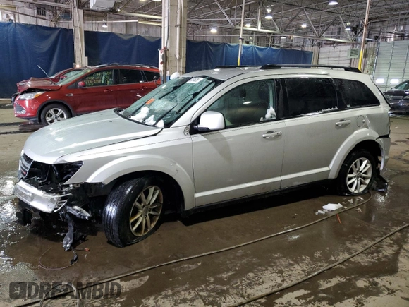 2013 Dodge Journey SXT with VIN 3C4PDCBB7DT618167, listed as a Copart auction lot 45284625 with 188,534 mi miles and Salvage Title. Bid and sale history available at carsss.com. Image 1.