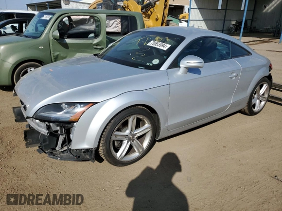 2011 Audi TT Premium Plus z VIN TRUBFAFK8B1025186, wystawiony jako Copart lot #70555994 z przebiegiem 100 584 mil mil oraz Szkoda całkowita • Salvage title. Historia ofert i sprzedaży dostępna na DreamBid. Obrazek 1.