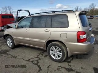 2006 Toyota Highlander Hybrid with VIN JTEEW21AX60011180, listed as a Copart auction lot 47894915 with 0 mi miles and Salvage Title. Bid and sale history available at carsss.com. Image 2.