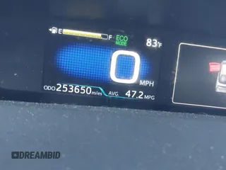 2017 Toyota Prius Two with VIN JTDKBRFU9H3546985, listed as a IAAI auction lot 42599555 with 253,650 mi miles and . Bid and sale history available at DreamBid. Image 16.