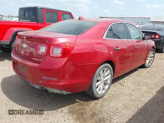 2013 Chevrolet Malibu LTZ with VIN 1G11H5SA8DF294209, listed as a IAAI auction lot 42156638 with 177,957 mi miles and . Bid and sale history available at DreamBid. Image 4.