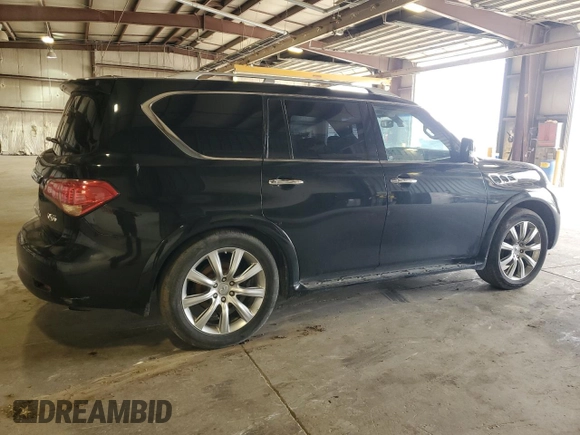 2013 Infiniti QX56 with VIN JN8AZ2NE8D9041959, listed as a Copart auction lot 55532895 with 146,540 mi miles and Clean Title. Bid and sale history available at DreamBid. Image 3.