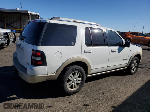 2007 Ford Explorer Eddie Bauer z VIN 1FMEU74887UA62229, wystawiony jako Copart lot #57144215 z przebiegiem 289 401 mil mil oraz Szkoda całkowita • Salvage title. Historia ofert i sprzedaży dostępna na DreamBid. Obrazek 3.