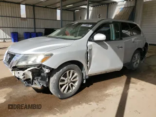 2015 Nissan Pathfinder Platinum with VIN 5N1AR2MM1FC615050, listed as a Copart auction lot 56037175 with 159,145 mi miles and Clean title. Bid and sale history available at DreamBid. Image 1.