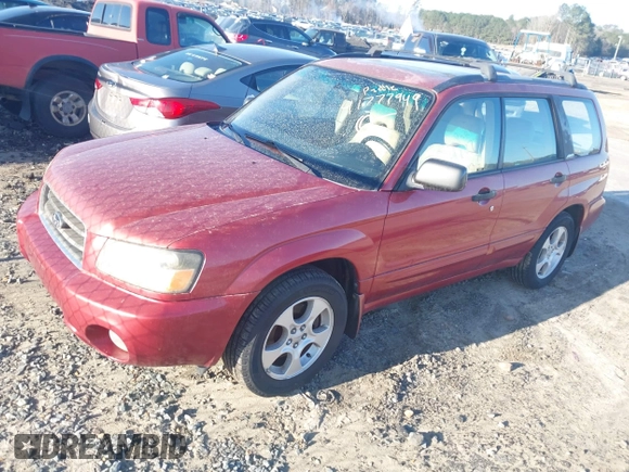 2003 Subaru Forester XS with VIN JF1SG65643H763641, listed as a IAAI auction lot 41777949 with 178,436 mi miles. Bid and sale history available at carsss.com. Image 2.