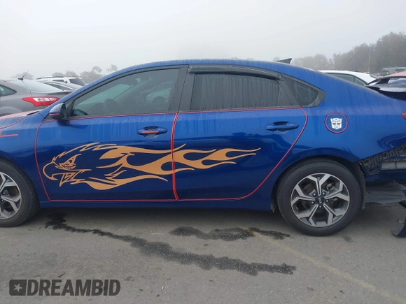 2021 Kia Forte FE with VIN 3KPF24AD7ME268764, listed as a IAAI auction lot 41658001 with 128,080 mi miles. Bid and sale history available at carsss.com. Image 15.