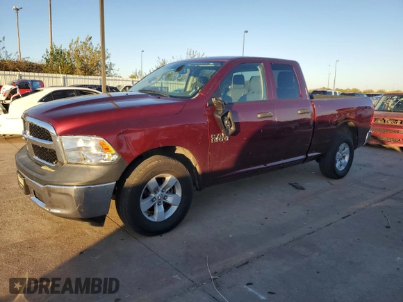 2018 Ram 1500 Tradesman with VIN 1C6RR6FG8JS347450, listed as a Copart auction lot 80323384 with 192,937 mi miles and Salvage title. Bid and sale history available at DreamBid. Image 1.