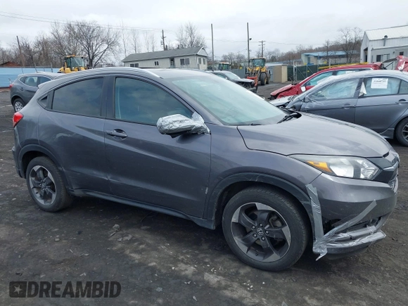 2018 Honda HR-V EX-L Navi with VIN 3CZRU6H7XJM718812, listed as a IAAI auction lot 41875621 with 148,531 mi miles. Bid and sale history available at carsss.com. Image 6.