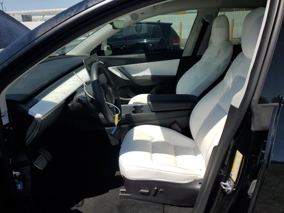 2022 Tesla Model Y Performance with VIN 7SAYGDEF4NF436834, listed as a Copart auction lot 68992234 with 22,171 mi miles and Salvage title. Bid and sale history available at DreamBid. Image 7.