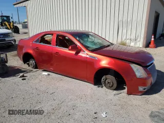 2008 Cadillac CTS RWD w/1SB with VIN 1G6DV57V380174628, listed as a Copart auction lot 73052094 with 0 mi miles and Salvage Title. Bid and sale history available at carsss.com. Image 4.