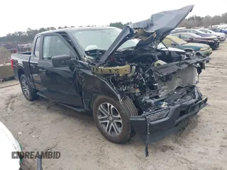 2023 Ford F-150 XL with VIN 1FTEW1CP9PKE84736, listed as a IAAI auction lot 41565769 with 7,981 mi miles and . Bid and sale history available at DreamBid. Image 1.