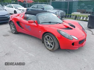 2005 Lotus Elise z VIN SCCPC11155HL31960, wystawiony jako IAAI lot #42274316 z przebiegiem 97 679 mil mil oraz . Historia ofert i sprzedaży dostępna na DreamBid. Obrazek 1.