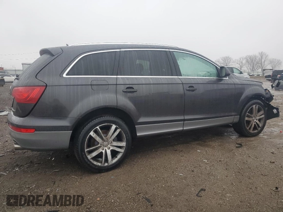 2011 Audi Q7 Premium Plus with VIN WA1LGAFE6BD002486, listed as a Copart auction lot 51846505 with 152,277 mi miles and Salvage title. Bid and sale history available at DreamBid. Image 3.
