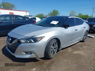 2018 Nissan Maxima SR with VIN 1N4AA6AP3JC374804, listed as a IAAI auction lot 42145406 with 136,757 mi miles. Bid and sale history available at carsss.com. Image 18.
