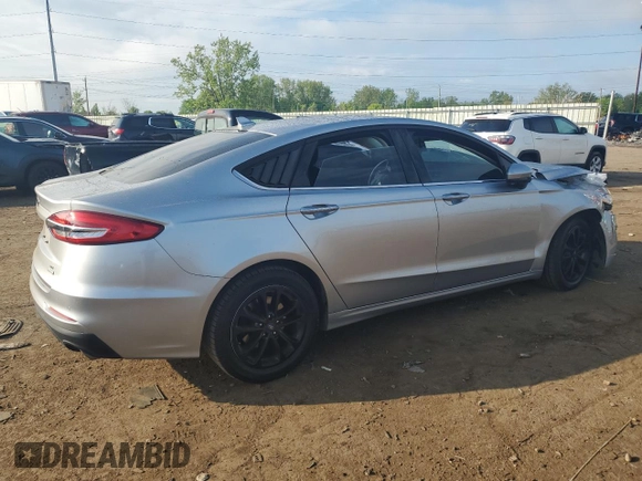 2020 Ford Fusion SE with VIN 3FA6P0HD4LR107933, listed as a Copart auction lot 57036905 with 54,590 mi miles and Non repairable. Bid and sale history available at DreamBid. Image 3.