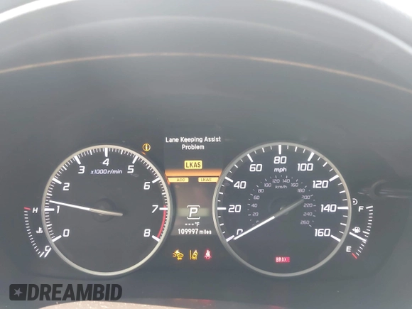 2016 Acura ILX Premium with VIN 19UDE2F73GA007288, listed as a IAAI auction lot 42380044 with 109,997 mi miles and . Bid and sale history available at DreamBid. Image 7.