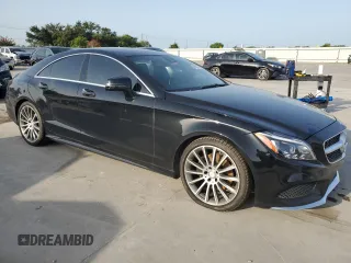 2016 Mercedes-Benz CLS with VIN WDDLJ6FB7GA182599, listed as a Copart auction lot 61830124 with 108,694 mi miles and Salvage Title. Bid and sale history available at carsss.com. Image 4.