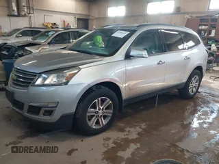 2015 Chevrolet Traverse LT with VIN 1GNKVHKD3FJ290821, listed as a IAAI auction lot 41496009 with 191,694 mi miles and . Bid and sale history available at DreamBid. Image 2.