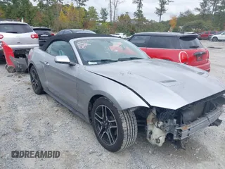 2020 Ford Mustang EcoBoost with VIN 1FATP8UH2L5106471, listed as a IAAI auction lot 40723485 with 80,570 mi miles. Bid and sale history available at carsss.com. Image 1.