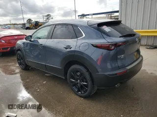 2023 Mazda CX-30 S Carbon Edition with VIN 3MVDMBCM9PM573338, listed as a Copart auction lot 47955565 with 19,814 mi miles and Salvage Title. Bid and sale history available at DreamBid. Image 2.
