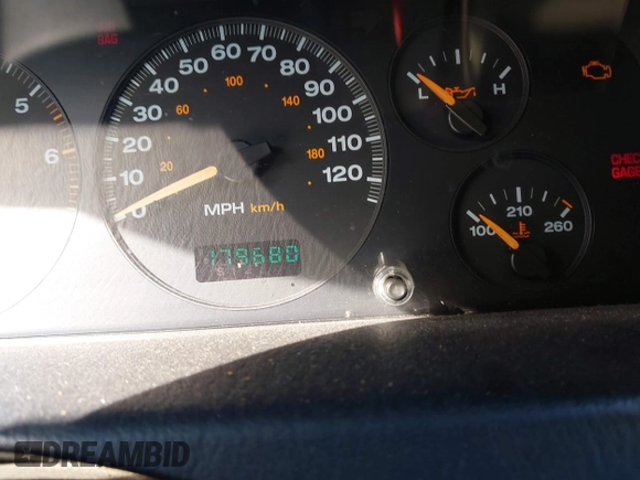 2003 Jeep Grand Cherokee Laredo with VIN 1J4GX48S13C594893, listed as a IAAI auction lot 41688597 with 179,680 mi miles. Bid and sale history available at carsss.com. Image 7.