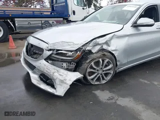 2015 Mercedes-Benz C-Class C 300 with VIN 55SWF4JB0FU094227, listed as a IAAI auction lot 41043240 with 99,337 mi miles. Bid and sale history available at carsss.com. Image 6.